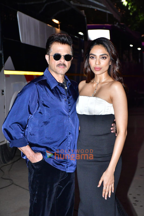 photos anil kapoor aditya roy kapur sobhita dhulipala and tillotama shome snapped promoting the night manager on the sets of the 4