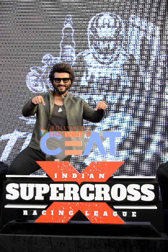 Photos: Arjun Kapoor launches the Indian Supercross Racing League in Delhi