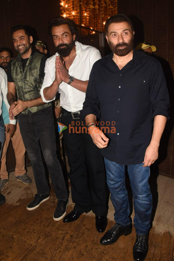 photos celebs attend sunny deols son karan deols roka ceremony 4