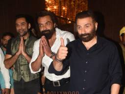 Photos: Celebs attend Sunny Deol’s son Karan Deol’s roka ceremony