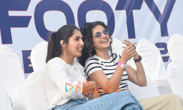 Photos: Celebs snapped attending the All Stars football match Photos: Celebs snapped attending the All Stars football match