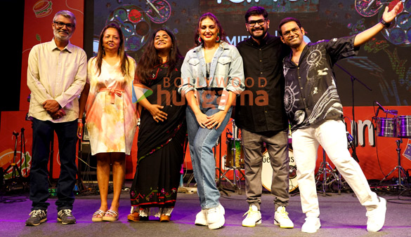 photos huma qureshi sharib hashmi and others grace the trailer launch of tarla 1