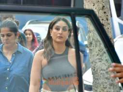 Photos: Kareena Kapoor Khan, Kriti Sanon and Tabu snapped during a shoot in Juhu