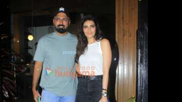 Photos: Karishma Tanna snapped with her husband in Bandra