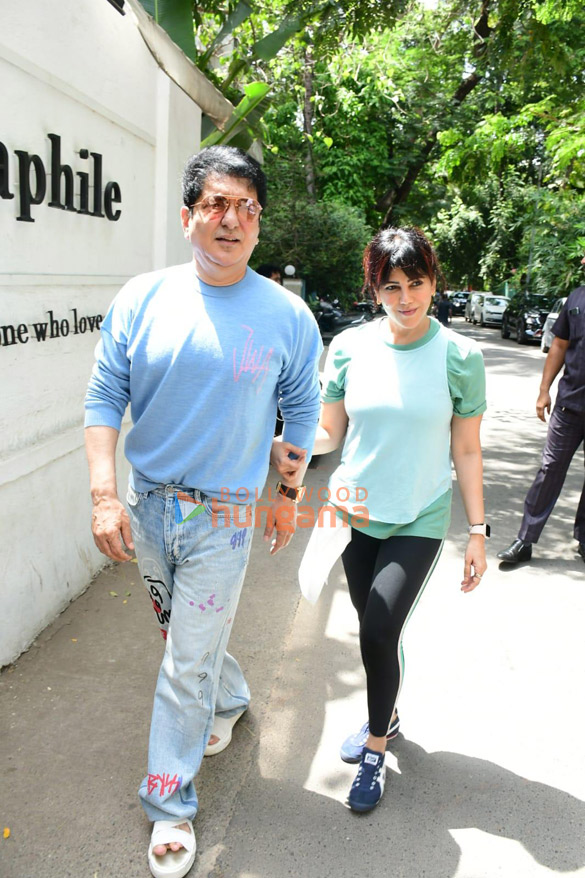photos kartik aaryan sajid nadiadwala and warda khan nadiadwala snapped at the gym in juhu 4