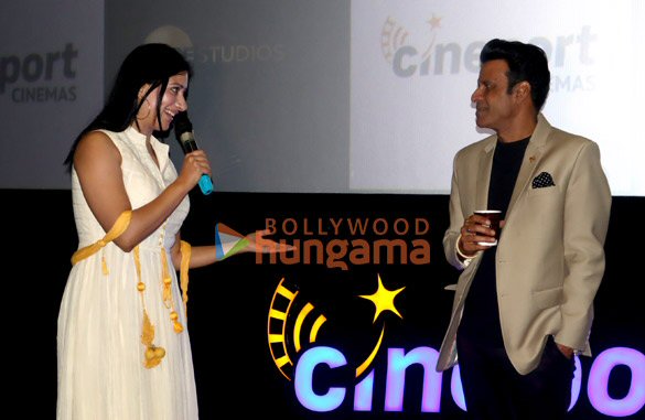 photos manoj bajpayee and niharica raizada inaugurate cineport cinemas in gurgaon 4