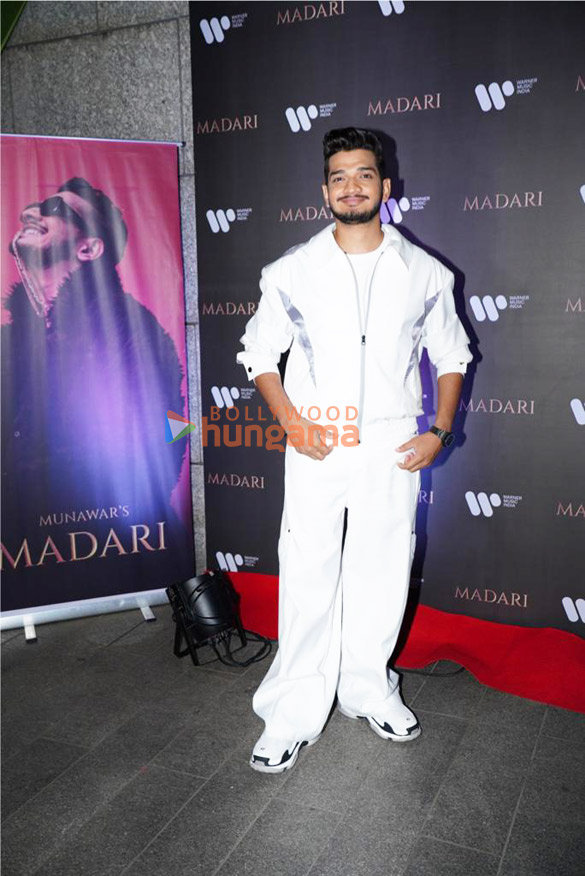 Photos: Munawar Faruqui and others attend the launch of the song Madari Photos: Munawar Faruqui and others attend the launch of the song Madari