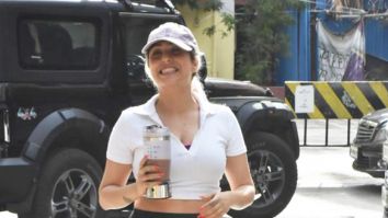 Photos: Neha Bhasin and Meezaan Jafri snapped at the gym in Bandra