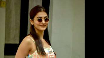 Photos: Pooja Hegde snapped at a dubbing studio in Bandra