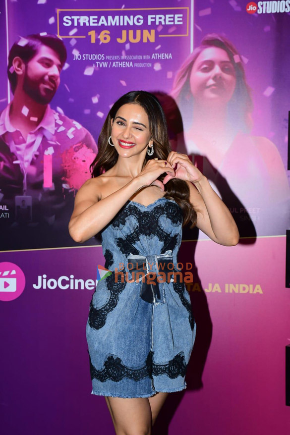 photos rakul preet singh snapped promoting her film i love you 4