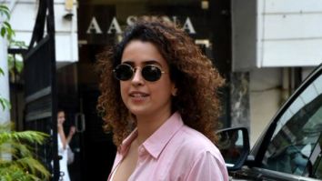 Photos: Sanya Malhotra snapped in Bandra