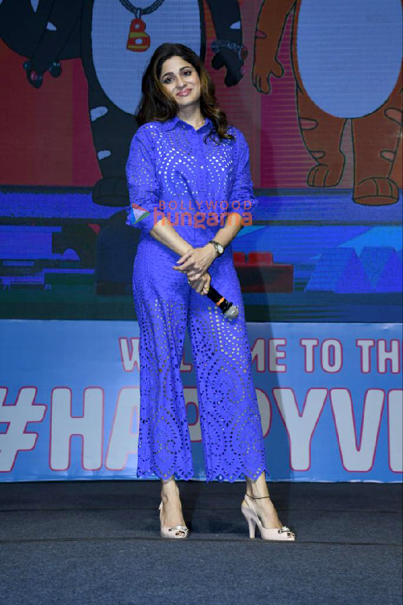 photos shamita shetty and sourabh raaj jain with his kids spotted at sony yays the giant wheel festival 1