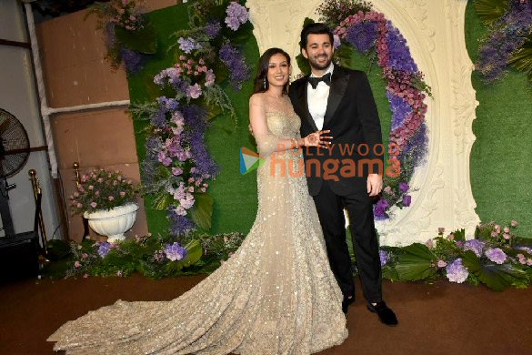 photos sunny deol bobby deol and others attend karan deol and drisha acharyas wedding reception 1