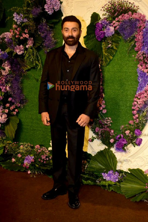 photos sunny deol bobby deol and others attend karan deol and drisha acharyas wedding reception 12