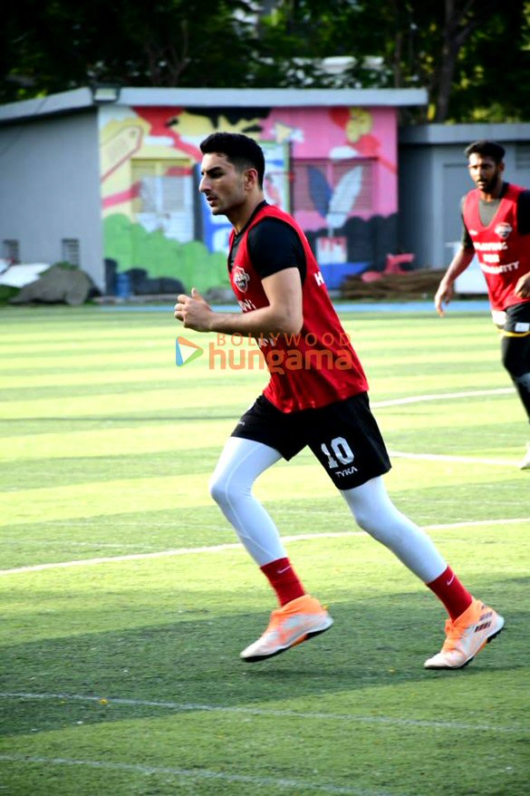 photos tiger shroff ibrahim ali khan and jim sarbh snapped at an all star football match 5