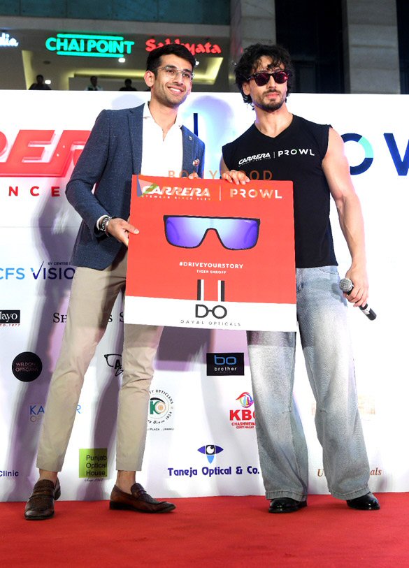 Photos: Tiger Shroff snapped at Carrera x Prowl event in Gurugram