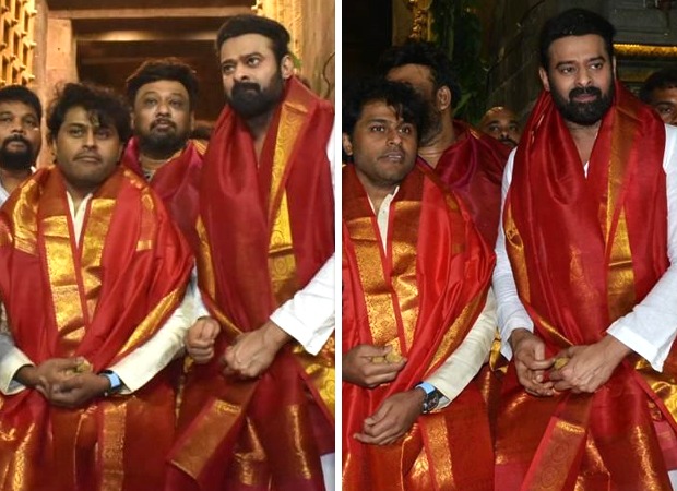 Prabhas seeks divine blessings at Tirupati Balaji temple ahead of Adipurush event