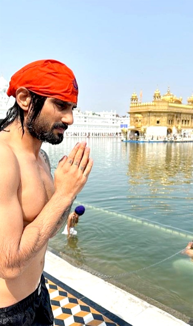 Prateik Patil Babbar visits Golden Temple to seek blessings to play British-Sikh for film based on the life of Princess Sophia Duleep