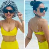 Rakul Preet Singh sizzles in yellow bikini in Maldives, see photos