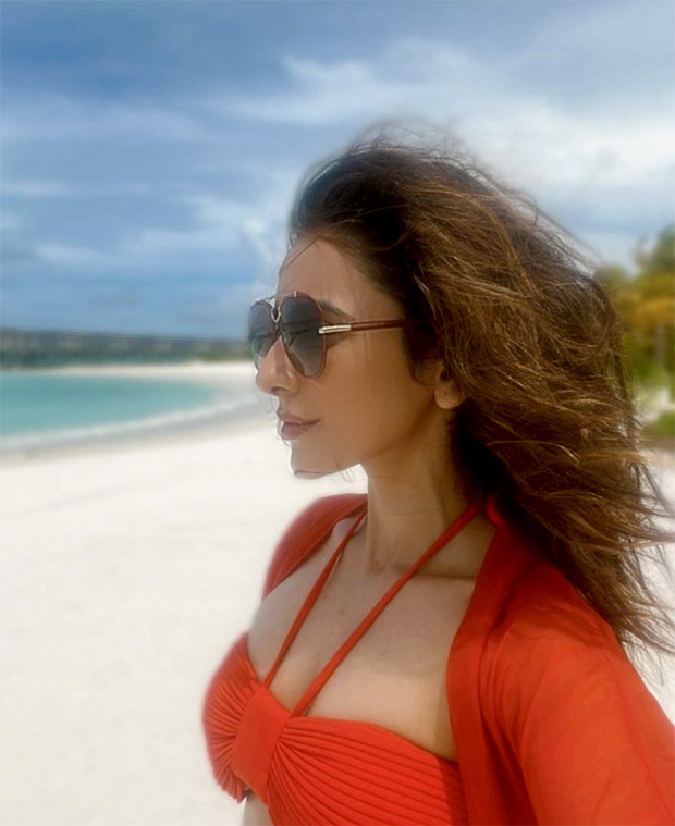 Rakul Preet’s beach day at Maldives is stylishly complete in a fiery red bikini