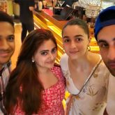 Stylish couple alert: Alia Bhatt and Ranbir Kapoor twin in white as they meet fans in Dubai