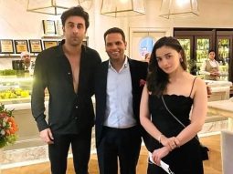 Twinning in Elegance: Alia Bhatt and Ranbir Kapoor’s chic black outfits steal the spotlight on their Dubai date night