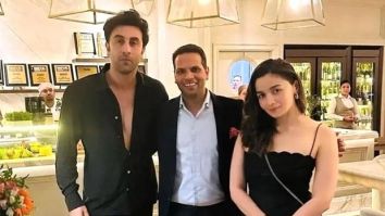 Twinning in Elegance: Alia Bhatt and Ranbir Kapoor’s chic black outfits steal the spotlight on their Dubai date night