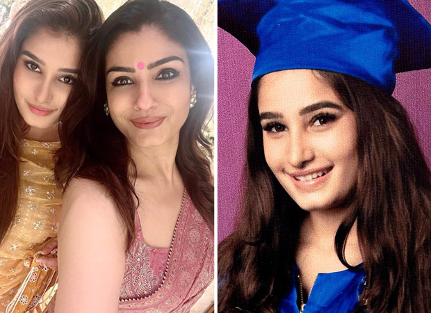 Proud mother Raveena Tandon expresses joy as daughter Rasha Thadani graduates; says, “Time Flies” : Bollywood News