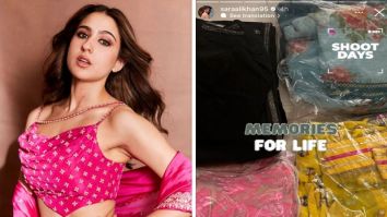 Memories for life: Sara Ali Khan stumbles onto costumes from her hit songs as she goes on a Sunday cleaning spree!