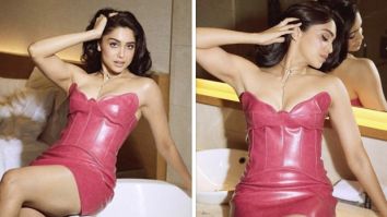 Sharvari Wagh in fuchsia corset top and skirt nails the barbiecore trend