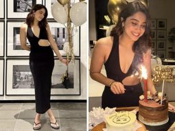 Sharvari Wagh sets the night on fire as she slays her birthday bash in a mesmerizing black cut-out dress