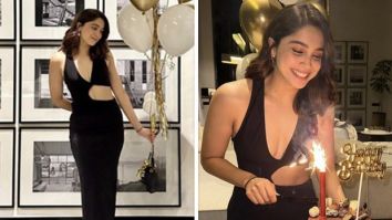 Sharvari Wagh sets the night on fire as she slays her birthday bash in a mesmerizing black cut-out dress
