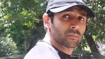 Shehzada Kartik Aaryan gets papped post workout session