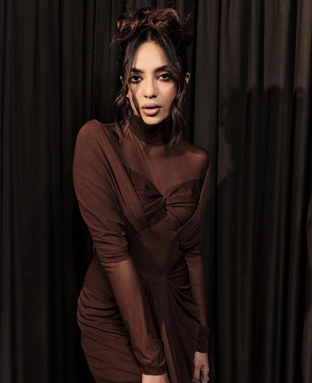 Sobhita Dhulipala takes centre stage in a brown bodycon dress worth Rs.21,000 for Night Manager Season 2 Promotions