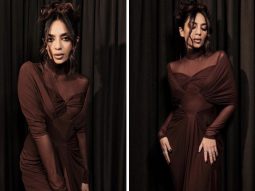 Sobhita Dhulipala takes centre stage in a brown bodycon dress worth Rs.21,000 for Night Manager Season 2 Promotions