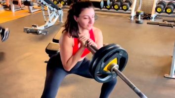 Soha Ali Khan inspires us through her hardcore workout routine
