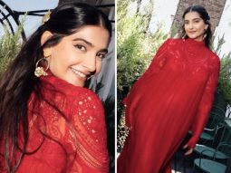 Sonam Kapoor’s birthday celebration in London was a blast in bright red maxi dress worth Rs1.83 Lakh