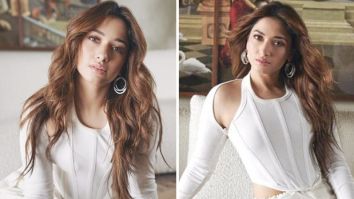 Tamannaah Bhatia looks effortlessly summer-ready in white corset top and white leg pants