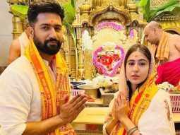 Sara Ali Khan and Vicky Kaushal express gratitude at Siddhivinayak temple amid Zara Hatke Zara Bachke’s success