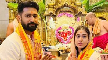 Sara Ali Khan and Vicky Kaushal express gratitude at Siddhivinayak temple amid Zara Hatke Zara Bachke’s success