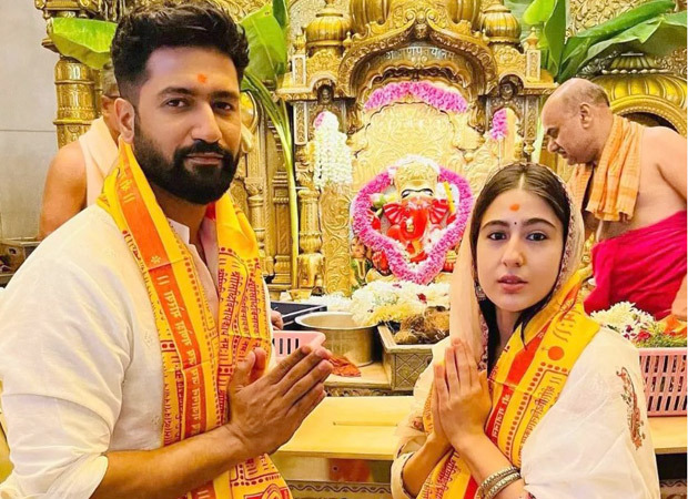 Sara Ali Khan and Vicky Kaushal express gratitude at Siddhivinayak temple amid Zara Hatke Zara Bachke's success