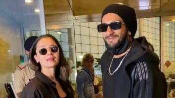Alia Bhatt & Ranveer Singh twin in black as they leave for RRKPK promotions