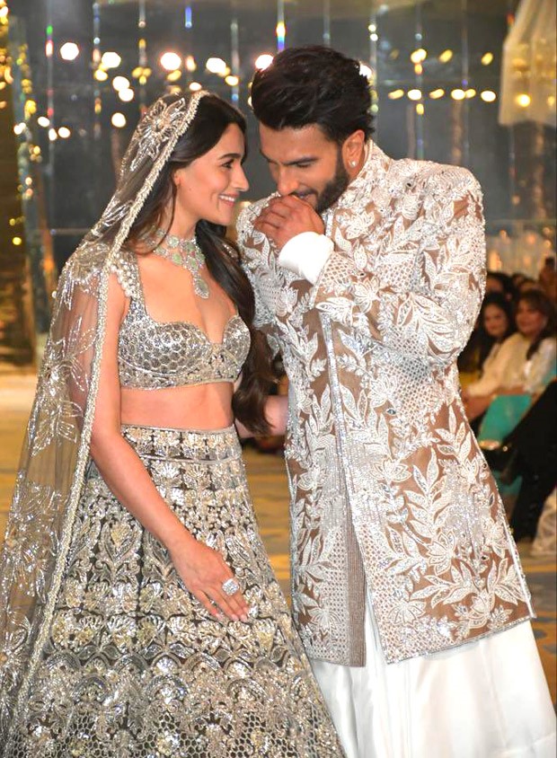 Alia Bhatt And Ranveer Singh Sparkle And Shine On The Ramp At Manish Malhotras Bridal Couture