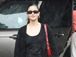Alia Bhatt poses for paps as she gets clicked at Kalina Airport