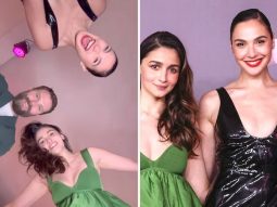 Alia Bhatt shares fun-filled moment with Heart Of Stone co-stars Gal Gadot and Jamie Dornan; watch