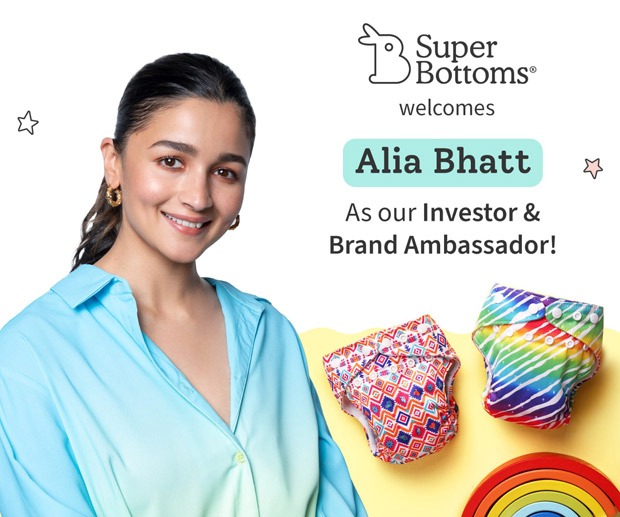 Alia Bhatt becomes investor and brand ambassador of sustainable baby care brand SuperBottoms