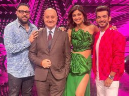 Anupam Kher appears as replacement judge for Kirron Kher on India’s Got Talent; calls it “truly a learning experience”