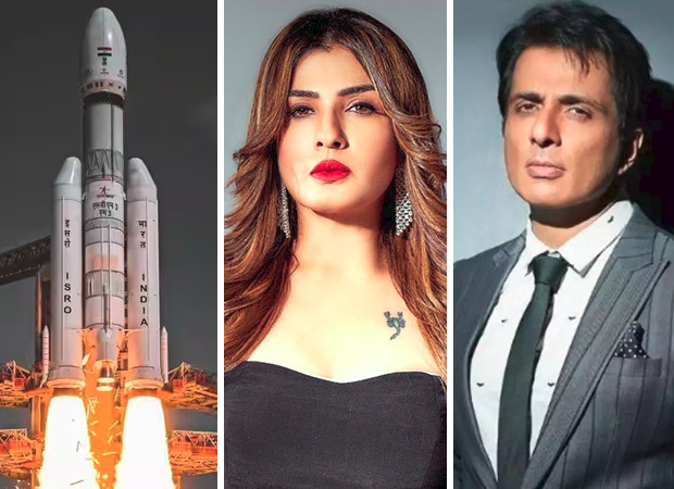 Chandrayaan-3 launches successfully, Raveena Tandon, Sonu Sood and other Bollywood celebs celebrate