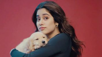 Cute! Janhvi Kapoor plays with little fur babies in this BTS of an ad shoot