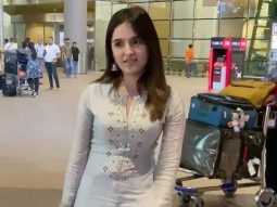 Cuteness Overloaded! Shirley Setia gets clicked at the airport